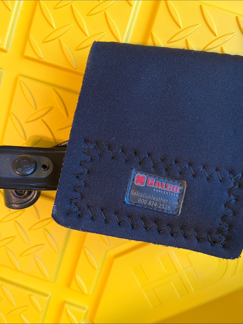 Black Neoprene Holster Cover - Men Accessories